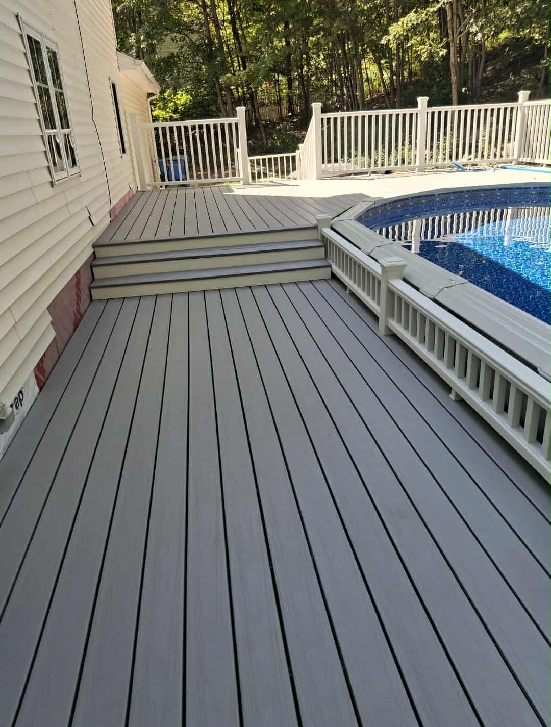 Pool Deck in Bristol Finished Pool Deck IN Bristol, CT